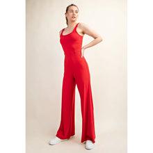 Load image into Gallery viewer, Recycled Butter Wide Leg Jumpsuit
