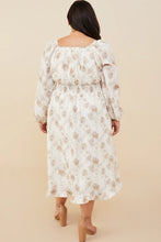 Load image into Gallery viewer, Floral Smocked Waist Dress
