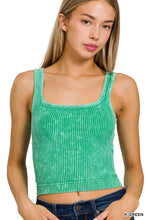 Load image into Gallery viewer, 2 Way Neckline Cropped Tank
