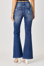 Load image into Gallery viewer, The Jaicee - High Rise Distressed Flare Jeans
